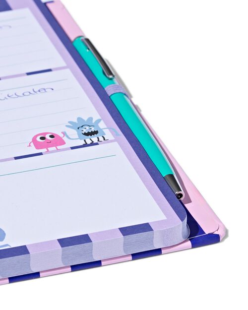 agenda avec stylo