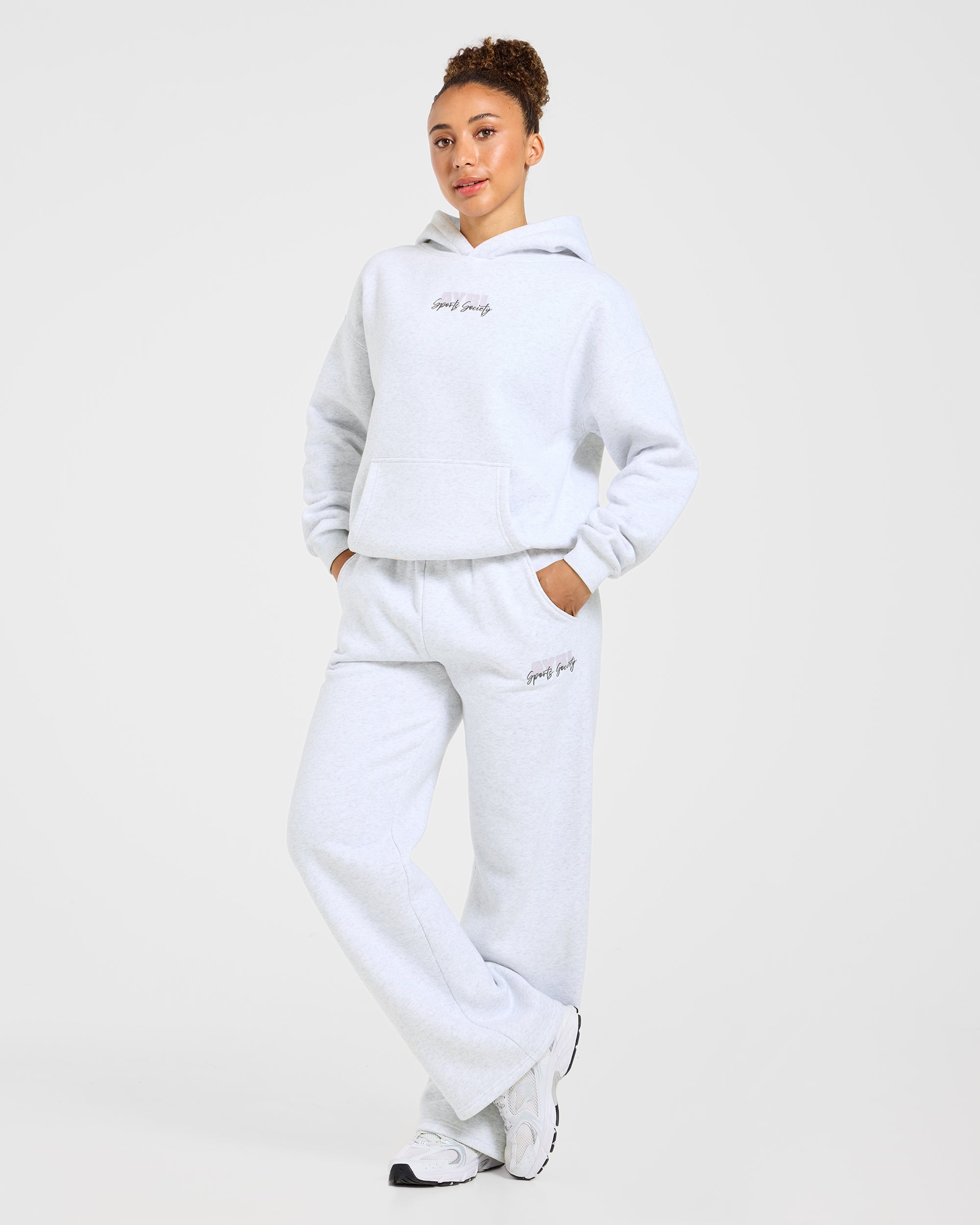 Sports Society Oversized Straight Leg Joggers