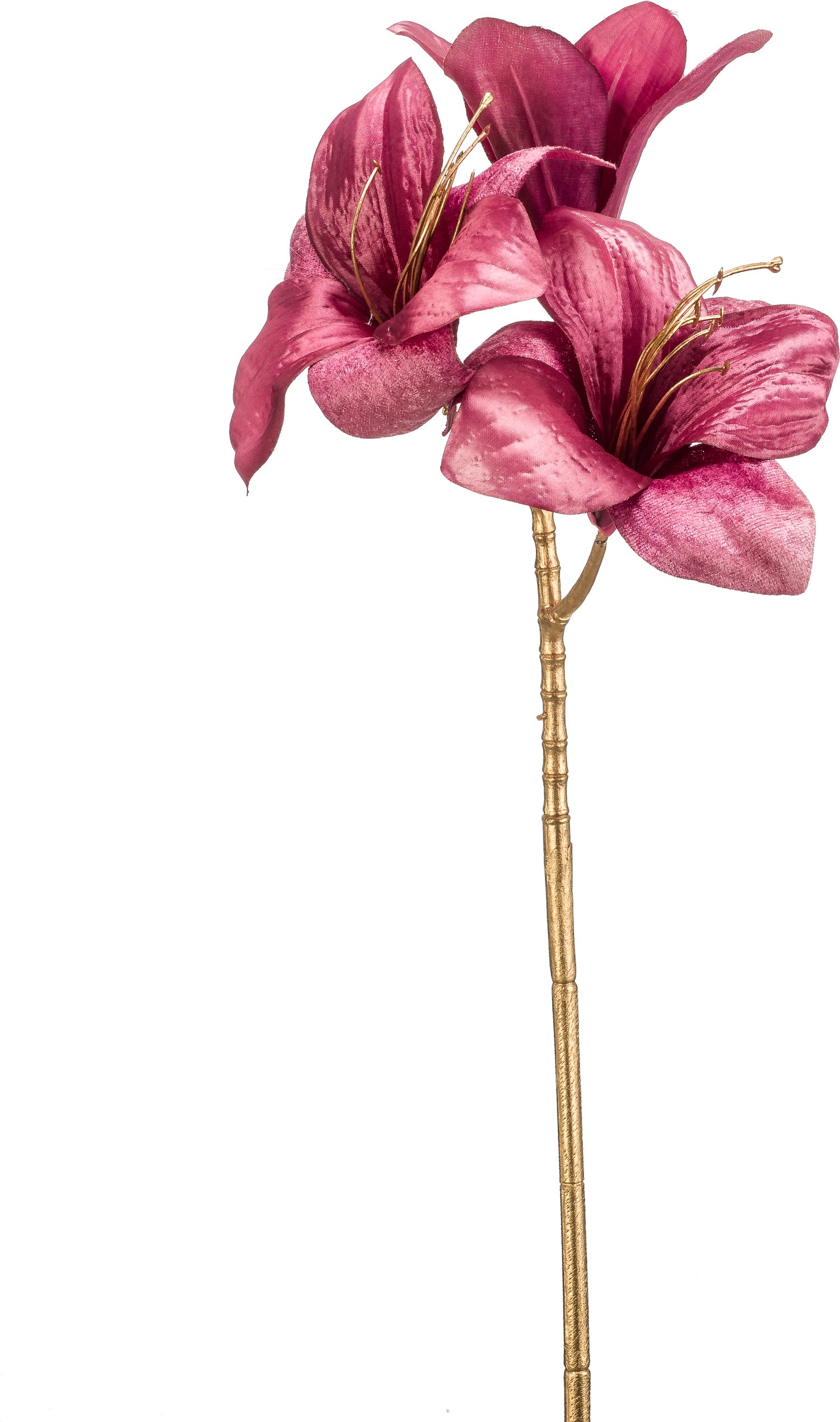 Emerald kunstbloem Amaryllis roze 55 cm