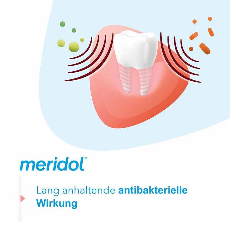 Meridol Rundumpflege Mundspülung, 400 ml