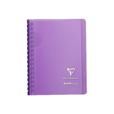 Clairefontaine Koverbook - Carnet à spirale 9 x 14 cm - 50 pages - disponible dans différentes couleurs