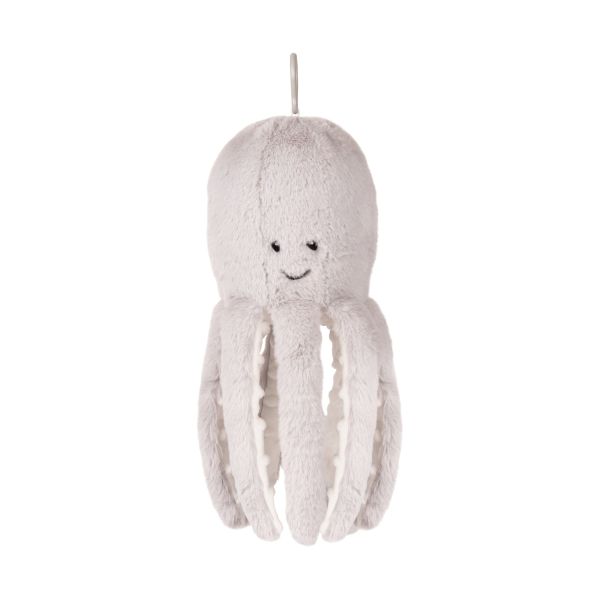 Flow Amsterdam Olly The Octopus Hartslagknuffel Grey