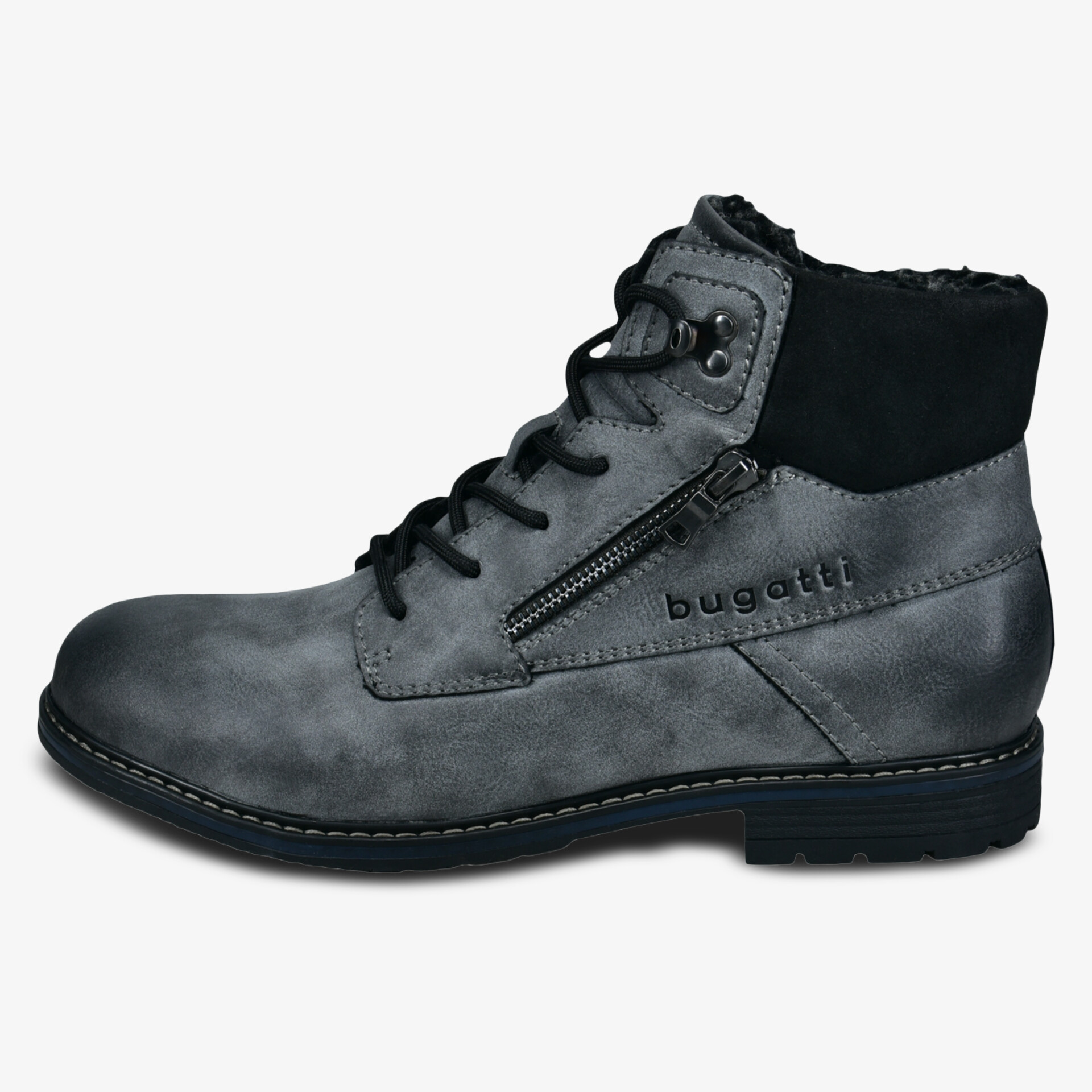bugatti Herren Winterstiefel grau