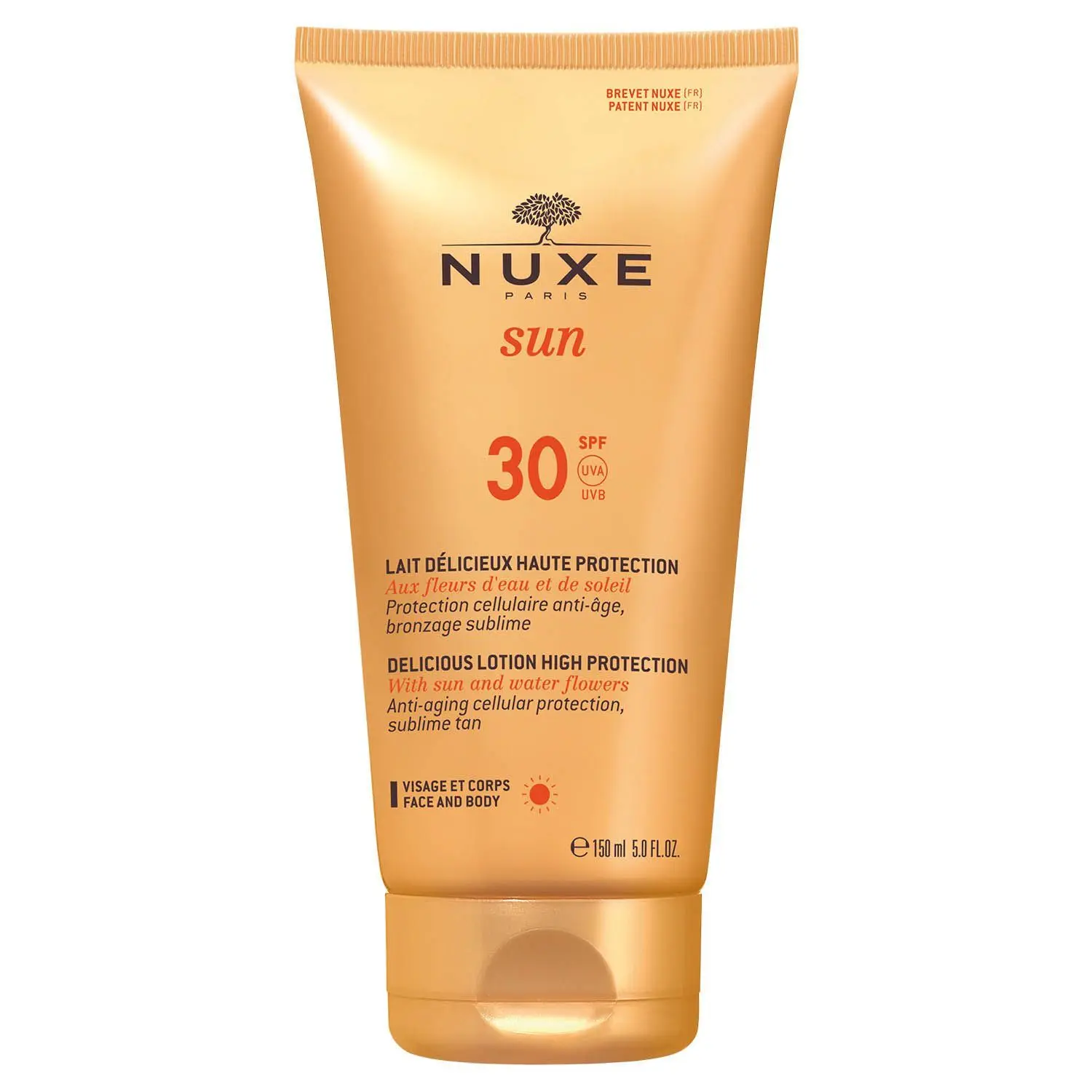 Nuxe - Lait Délicieux Haute Protection SPF30 Nuxe Sun NUXE SUN- Protection