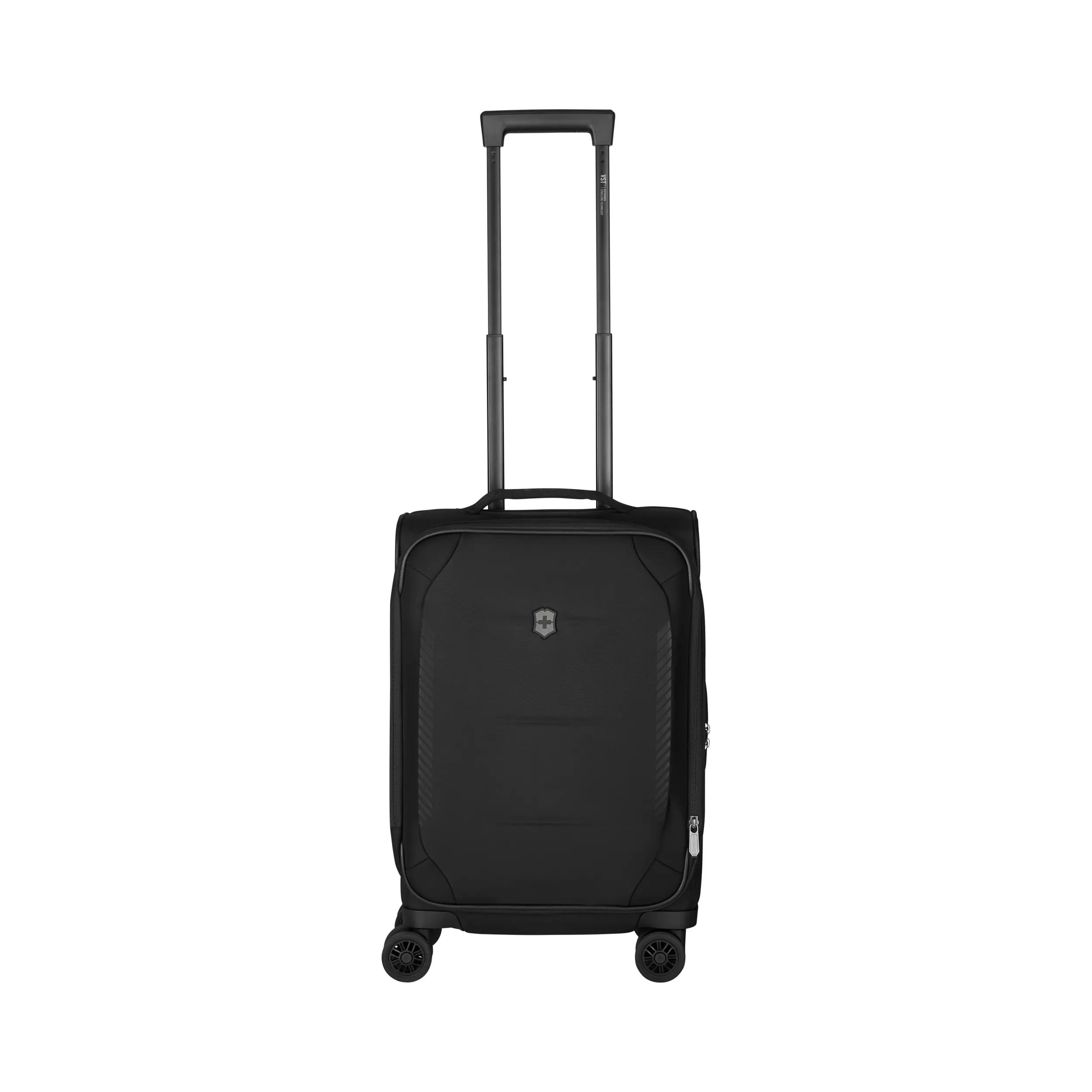 Crosslight Frequent Flyer Softside Carry-On-schwarz