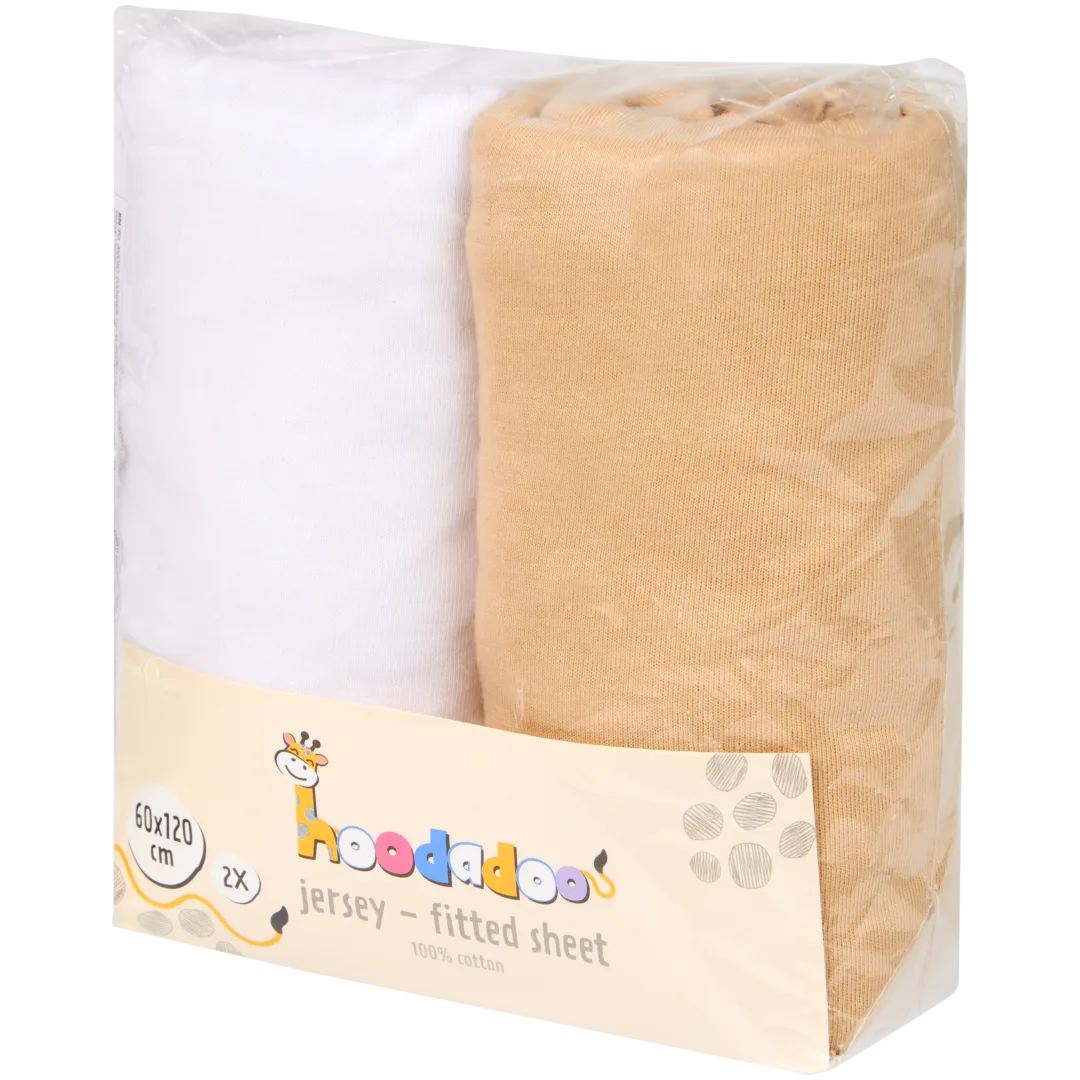 Drap-housse pour bébé en jersey Hoodadoo