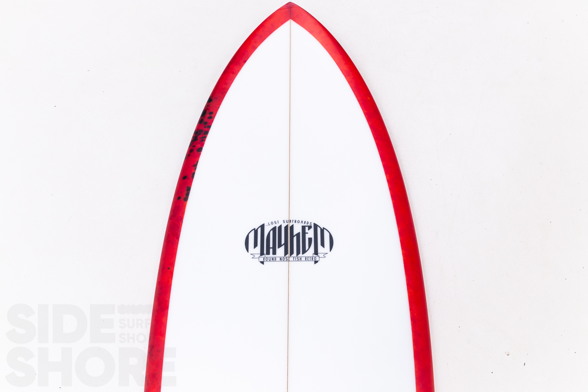 Lost Round Nose Fish Retro - Red Tint - 6'0 x 22