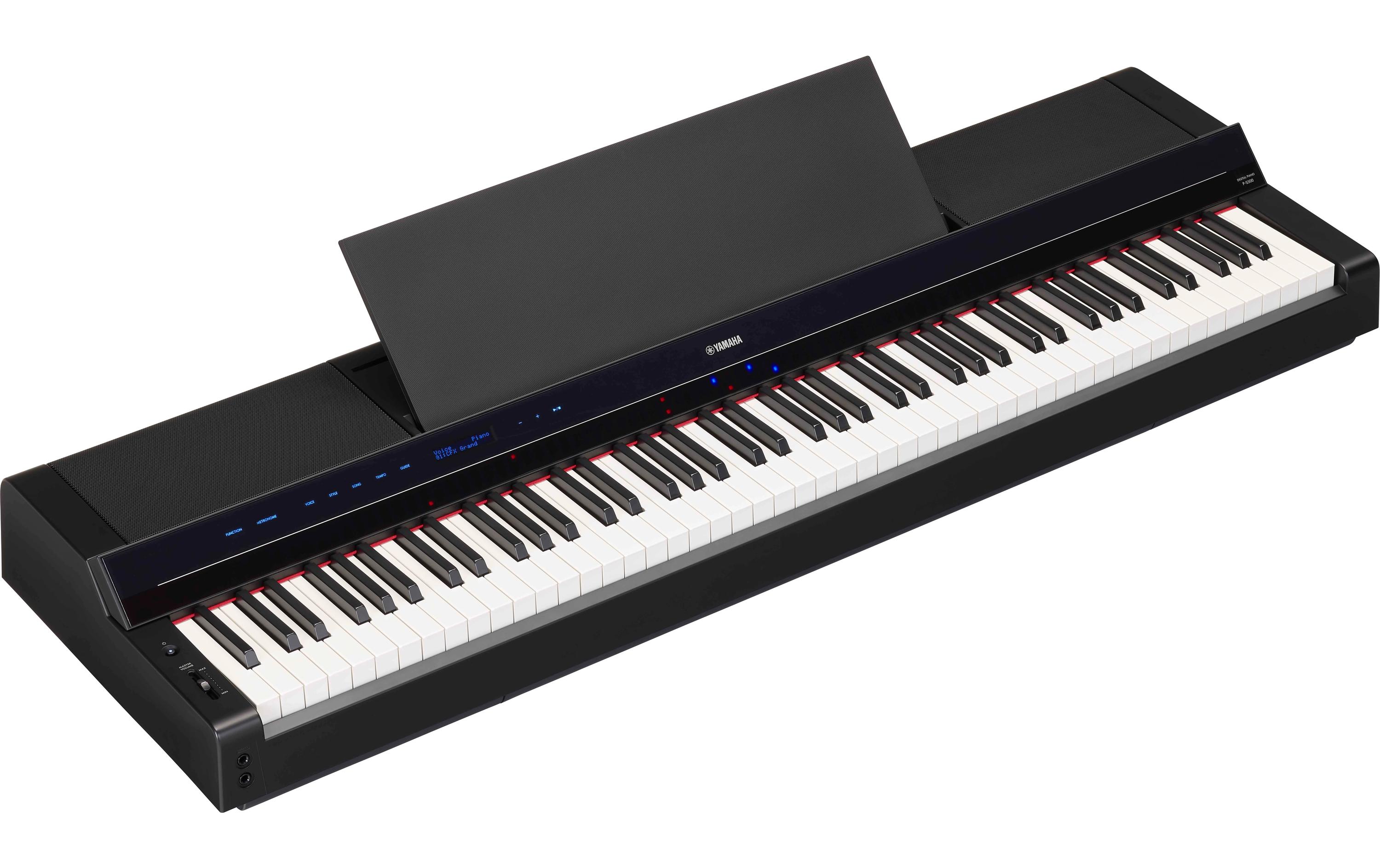 E-Piano P-S500 Schwarz<br>Digital Piano mit Stream Lights-Funktion