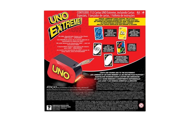 Mattel games Spiel »Kartenspiel UNO Extre«