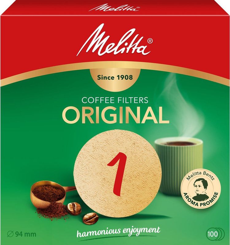 MELITTA - Koffiefilter N°1 - Rond - diam. 94mm - 6629281
