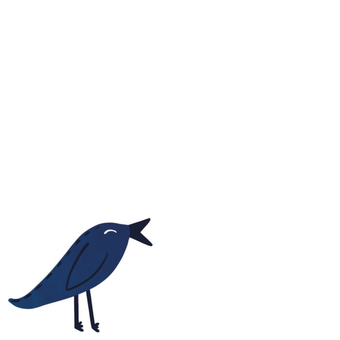 Greetz | Verjaardagskaart | vogel