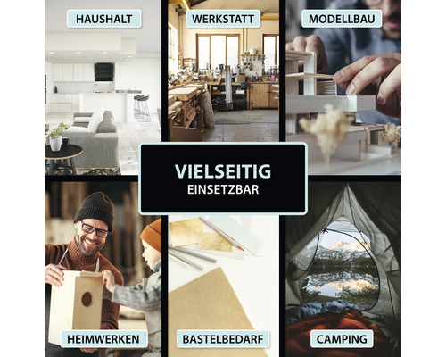 ARKA Kraftprotz Superlijm voor glas, dik, 50 g