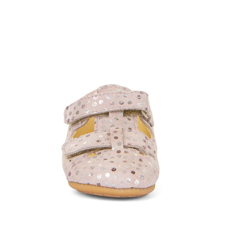 Froddo Froddo Prewalkers Sandales Rose Clair Pois Brillant