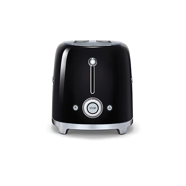 Grille-pain 4 tranches noir 1500 W TSF02BLEU Smeg