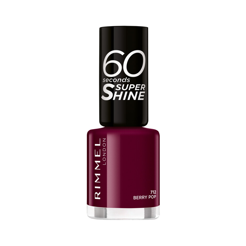 Rimmel Nagellak 60 Seconds SuperShine 712 Berry Pop8 ml