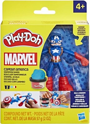 Play-Doh Captain America Stamping Shield Lekesett