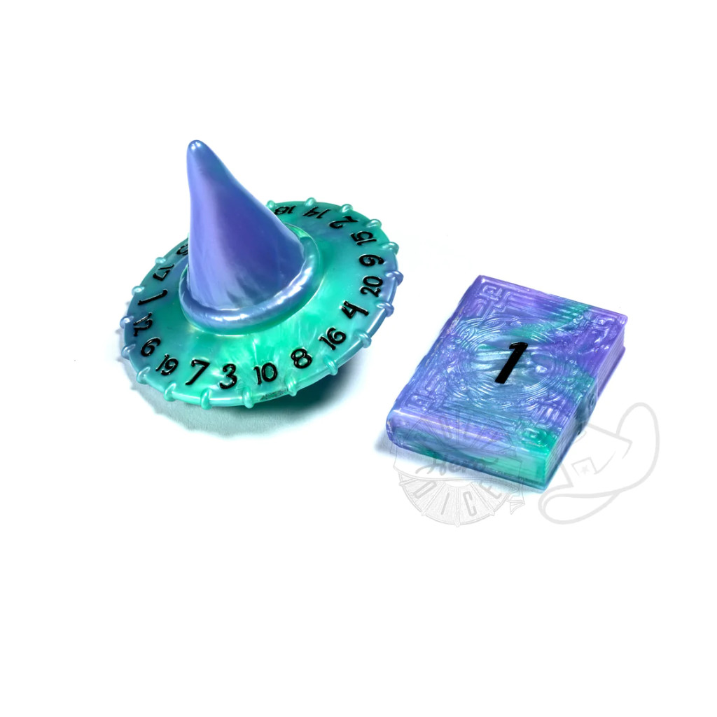 Set de 2 Dés JDR Polyhero Dice : Wizard