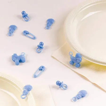 amscan Streudeko Baby Boy blau 25 Stück