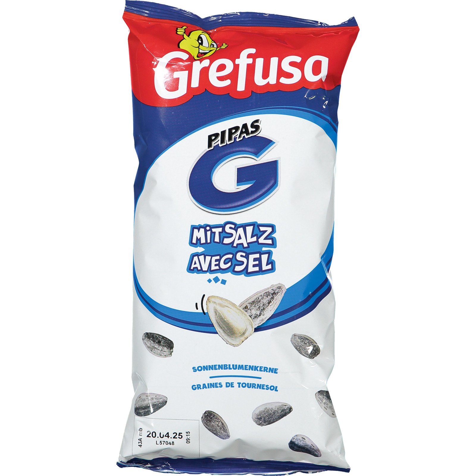 Grefusa Pipas Sonnenblumenkerne gesalzen 200 g