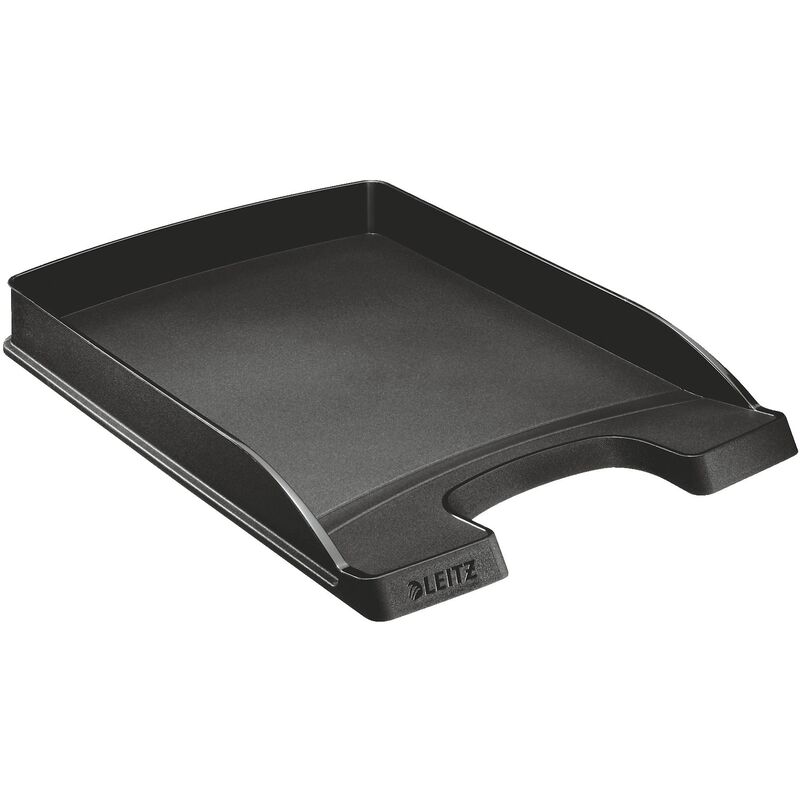Leitz Briefablage Slim Plus 5237, C4, schwarz