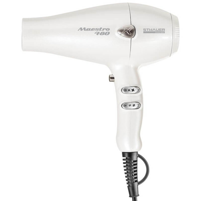 Sèche-cheveux Maestro 480 blanc Sthauer