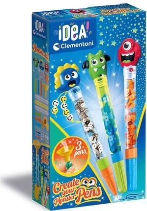 Clementoni - iDea - Knutselpakket - Glitterpennen - Creatief - Vanaf 6 jaar