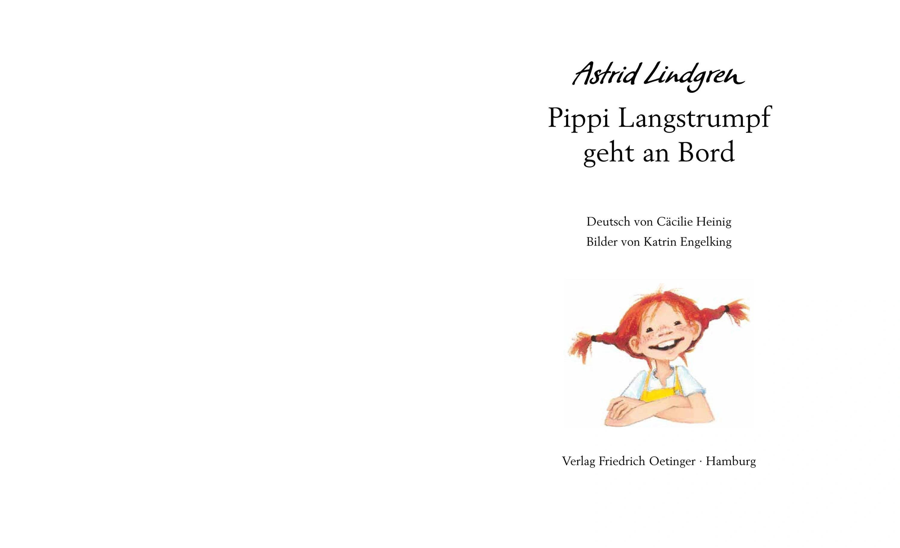 Pippi Langstrumpf geht an Bord