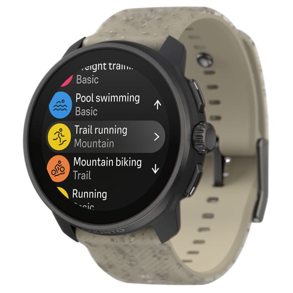 Montre cardio GPS SUUNTO RACE S GRAVEL GRAY