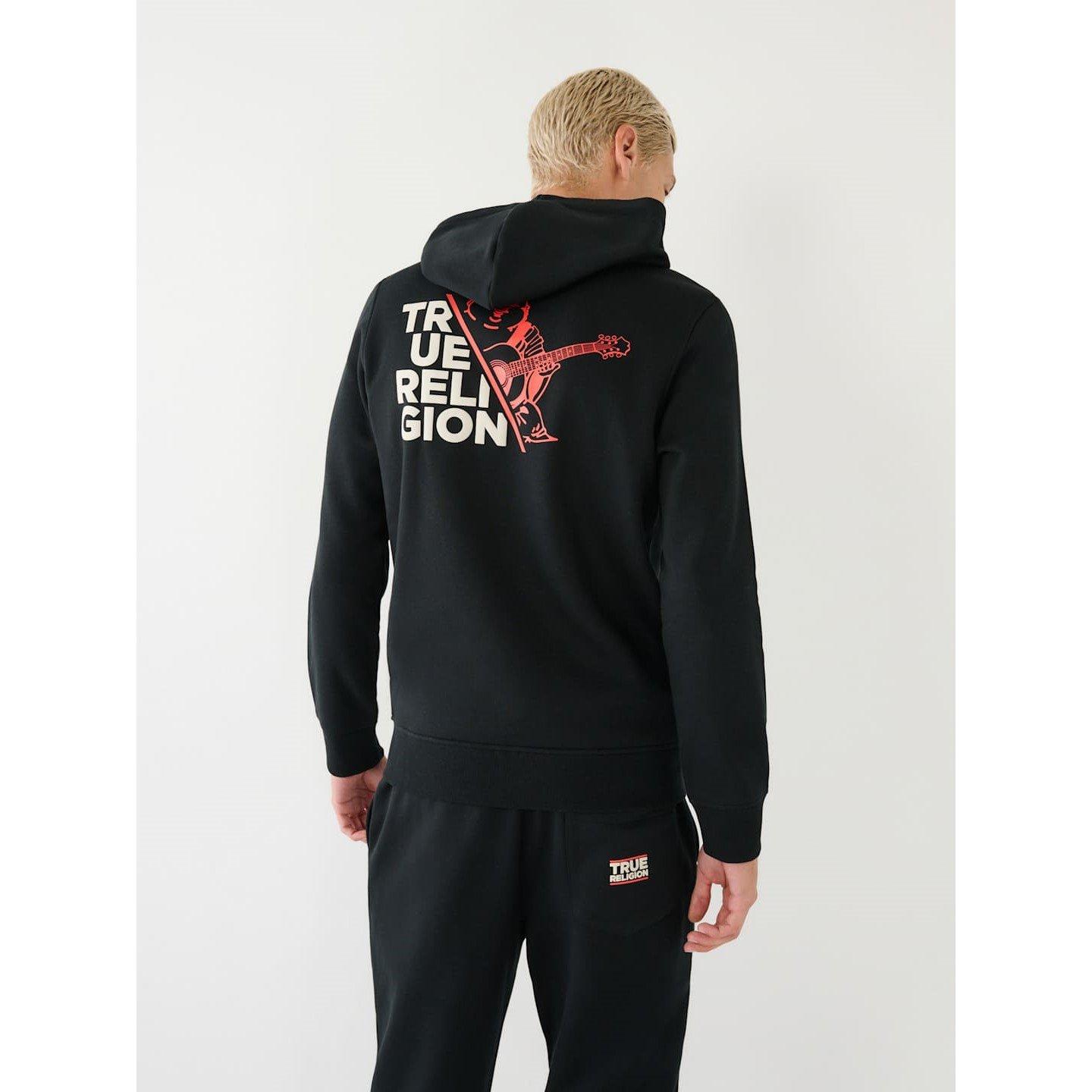 True Religion TB Buddha Zip Up Hoodie Mens