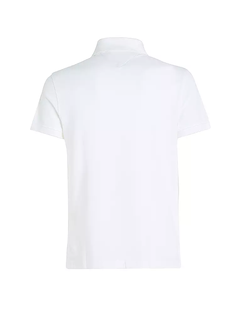 TOMMY HILFIGER Poloshirt Slim Fit weiss