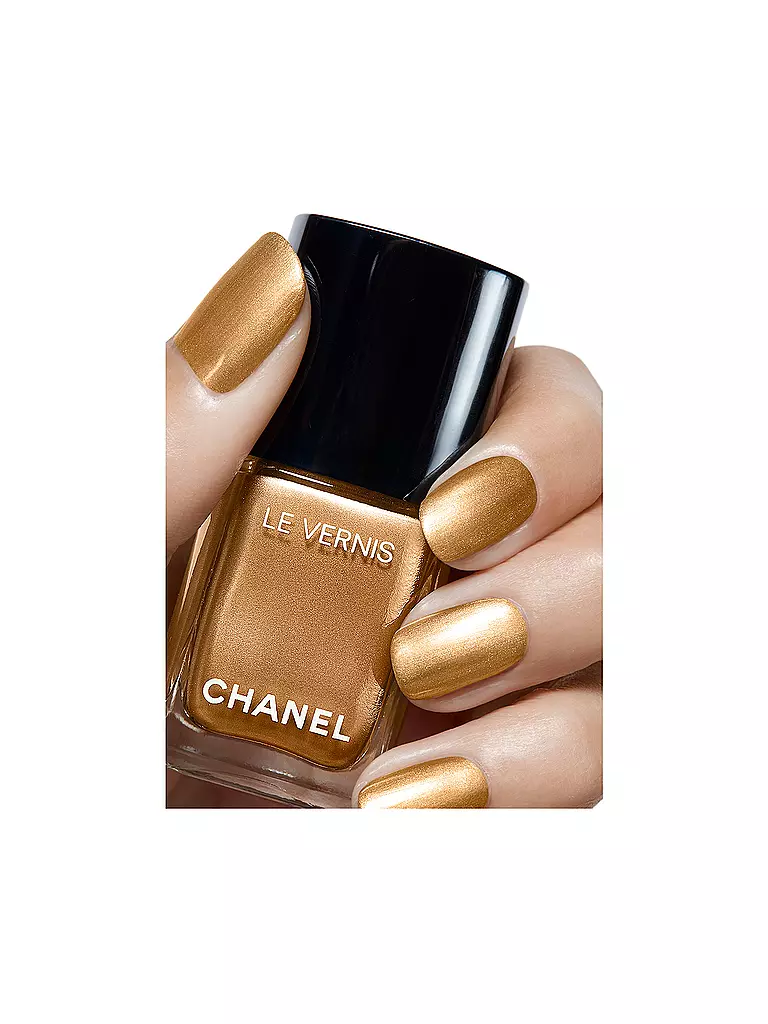 CHANEL NAGELLACK – FARBE UND GLANZ MIT LANGEM HALT 13ML gold