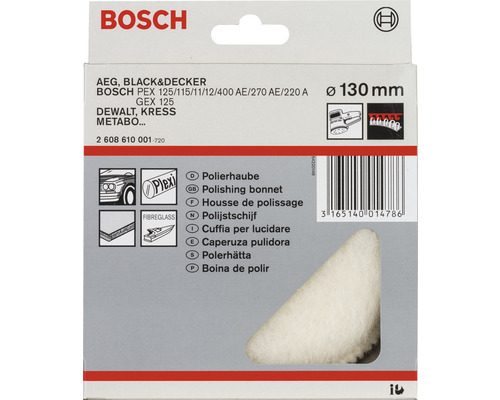 Lamswollen afzuigkap Bosch Ø 130 mm