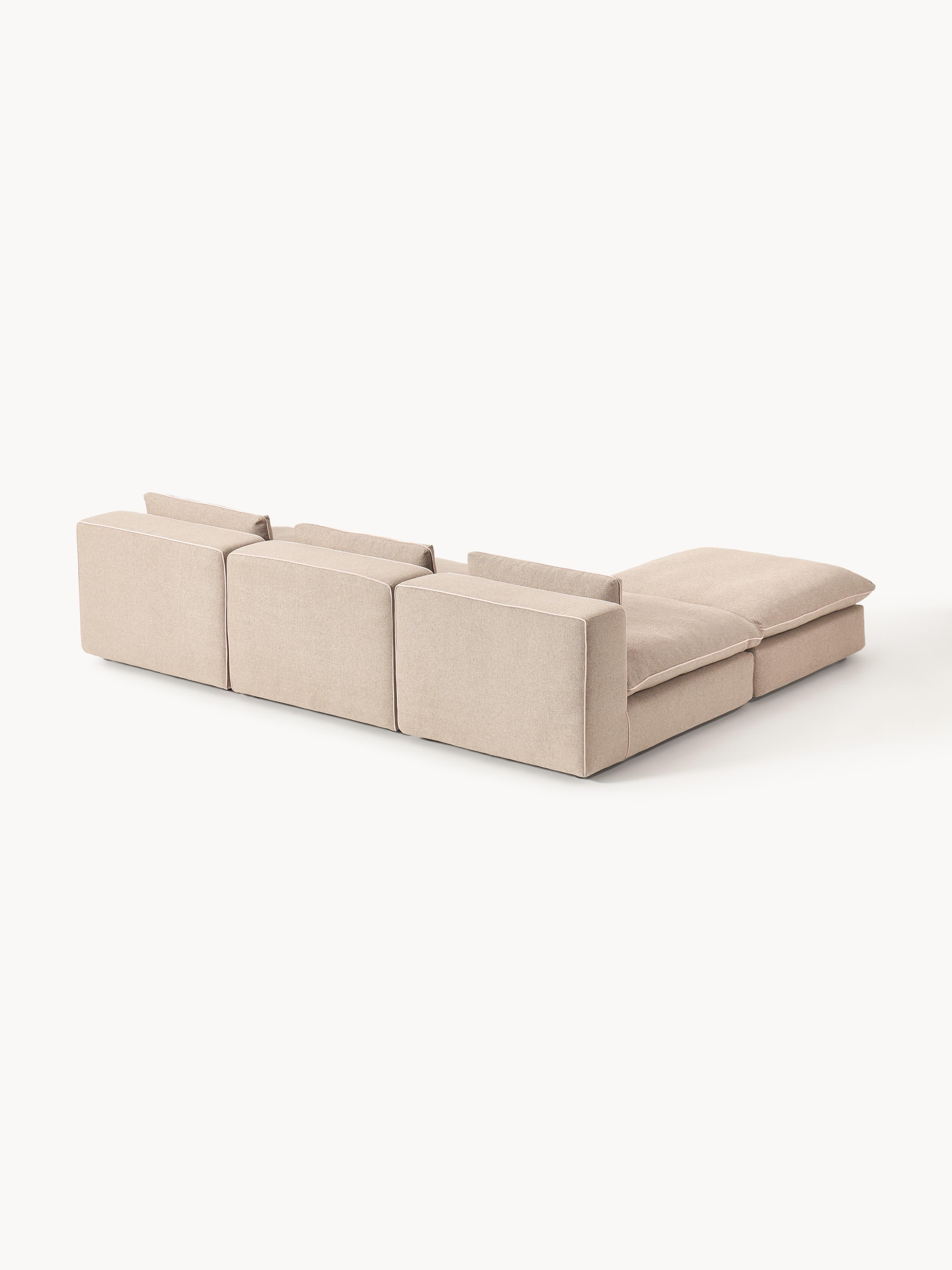 XL modulaire bank Felix met poef (links/rechts)