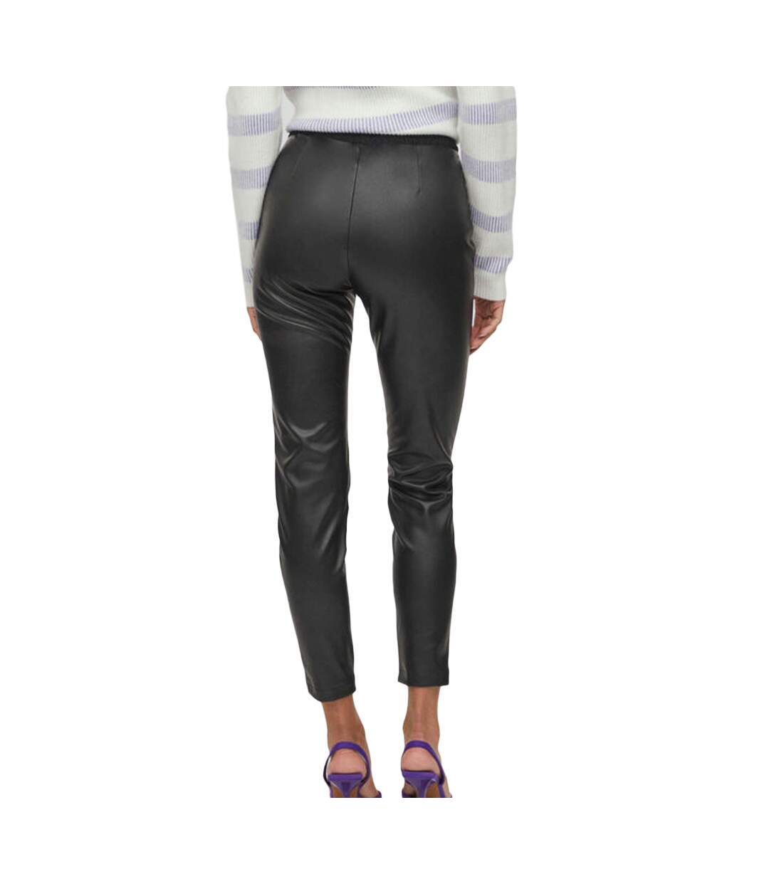 Pantalon Noir Femme Vila Dagmar