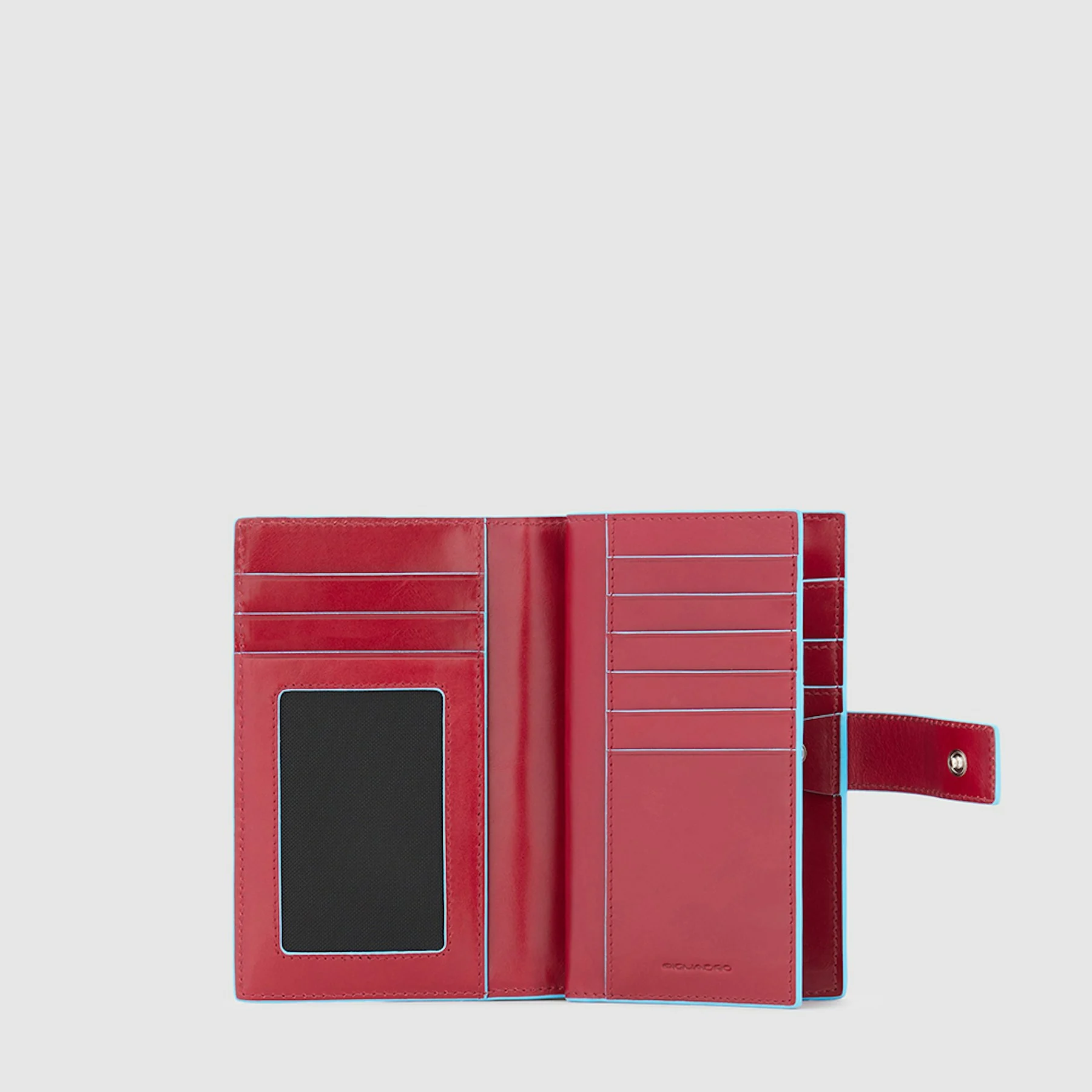 Portefeuille en cuir | Rouge