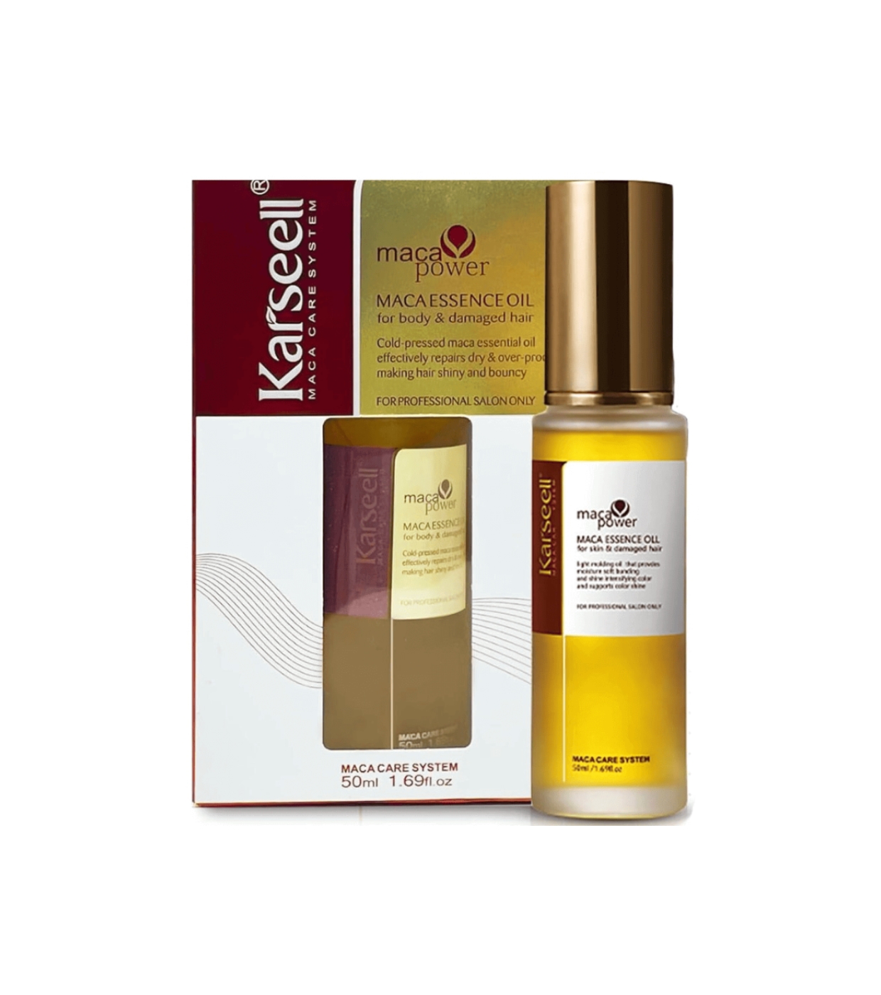 Karseell - *Maca Power* - Sérum capilar com óleo de argan