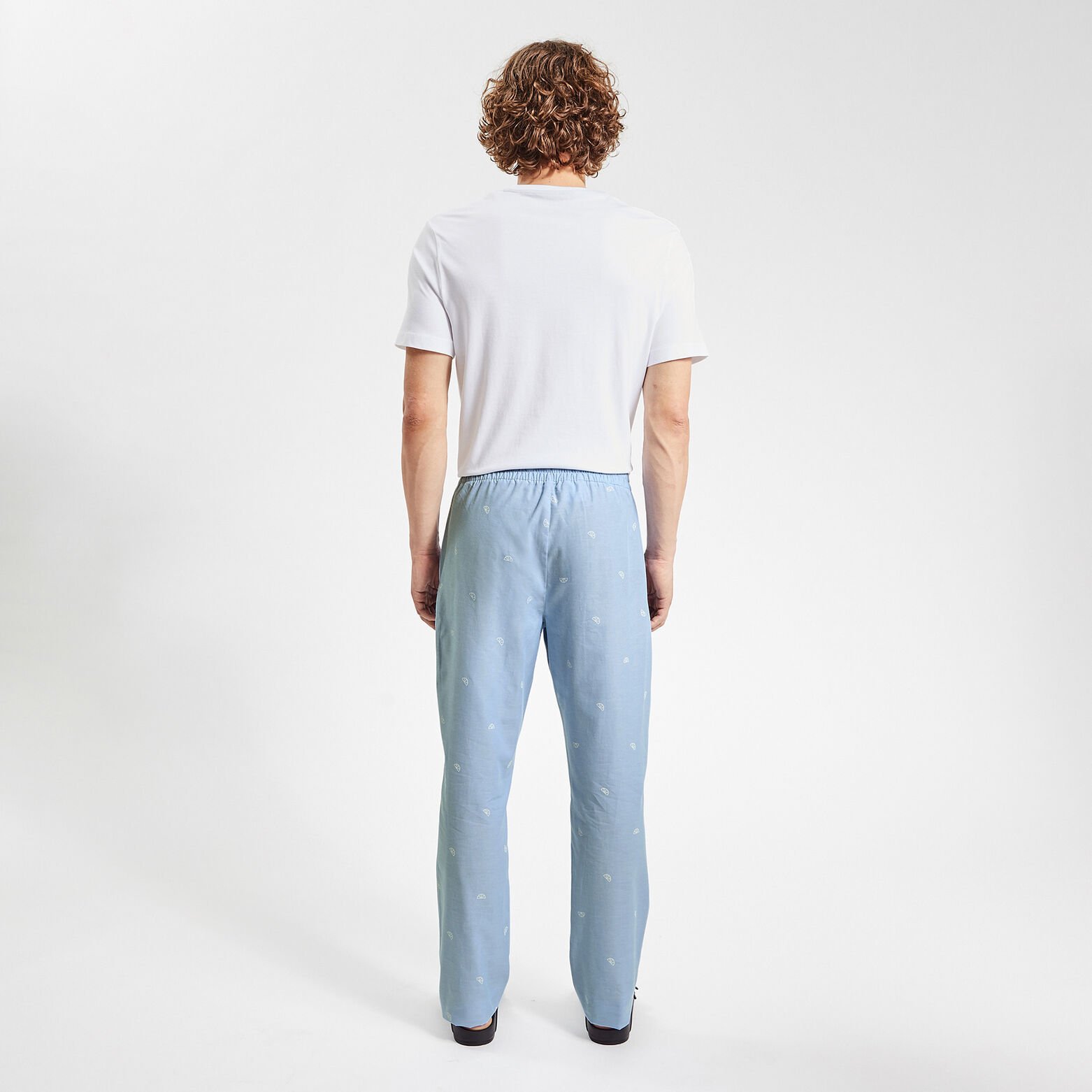 Pantalon de pyjama fantaisie Bleu clair
