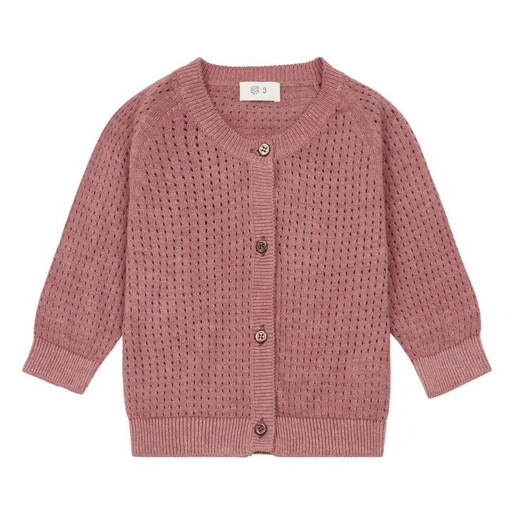 Ketiketa Cardigan Ajouré | Rose