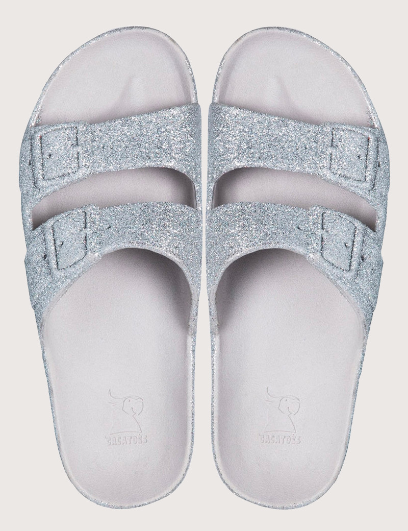 CACATOES SANDALES FEMME TRANCOSO SILVER