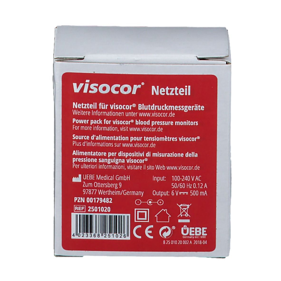 visocor® Om Netzteil Typ A1