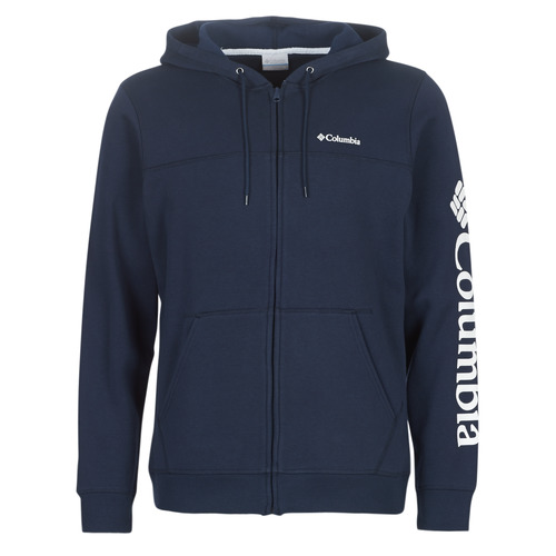 Columbia - COLUMBIA LOGO FLEECE FULL ZIP - Bleu
