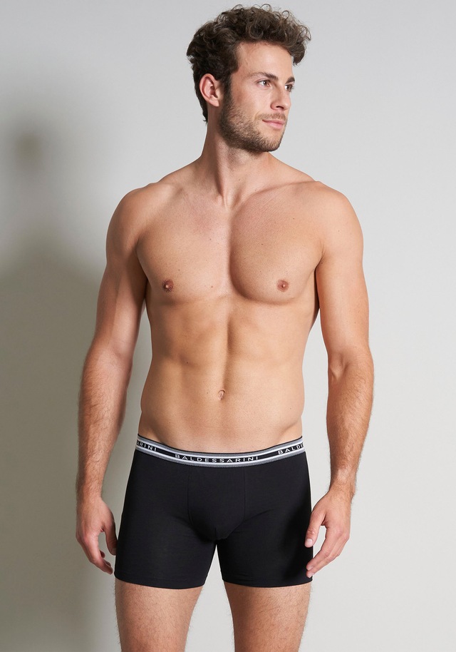 BALDESSARINI Lange Unterhose »Monaco«, Breiter Bund, eng, elastisch, basic, wärmend, Baumwollmix