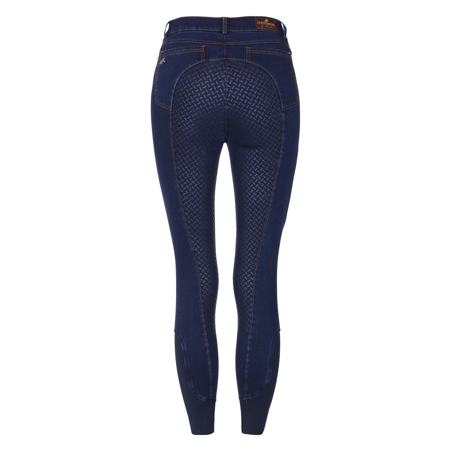 black forest Jeans-Reithose mit Grip-Vollbesatz  - denim