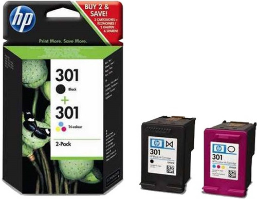HP 301 Cartridges Combo Pack