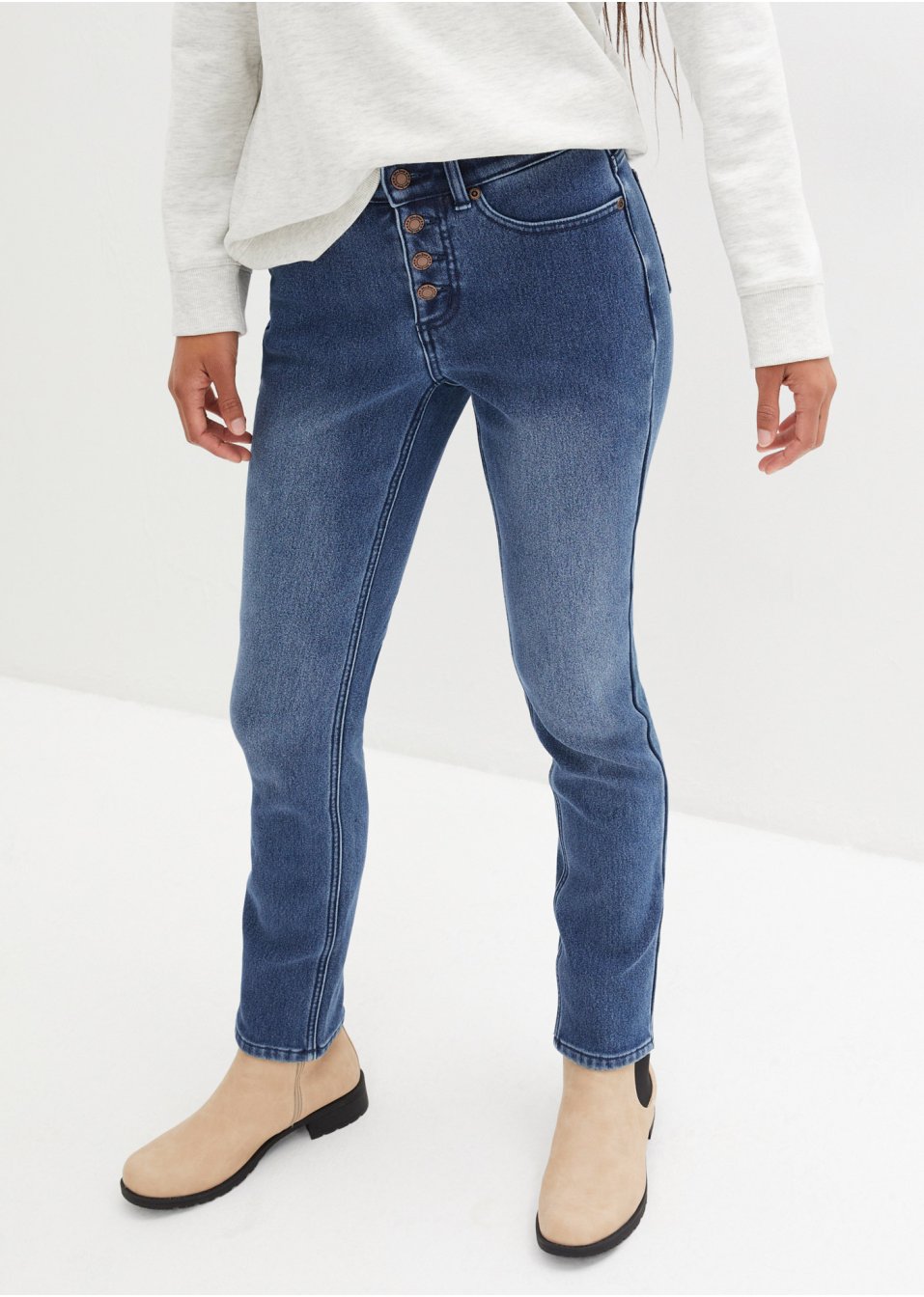 Jean thermo ultra-doux, Straight