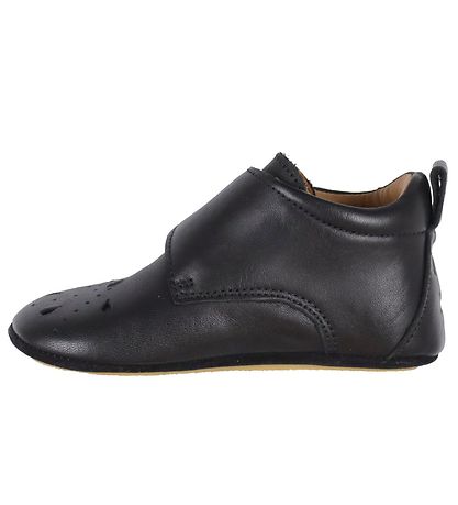 Above Copenhagen Leder-Krabbelschuhe - Schwarz