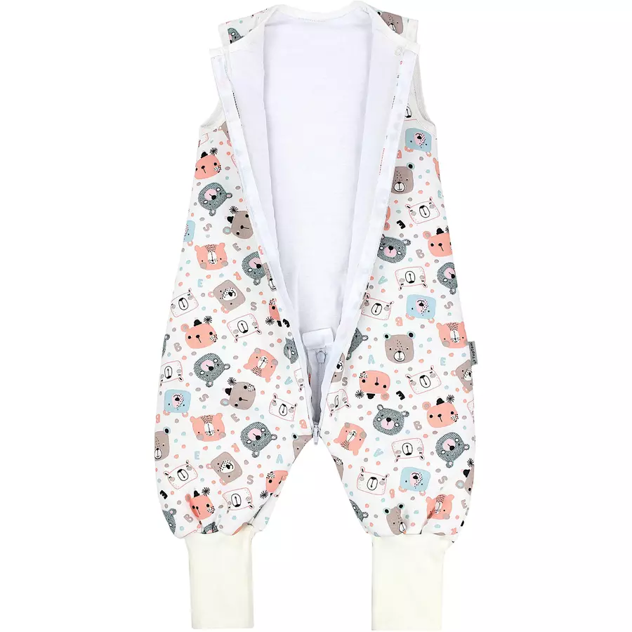 TupTam Winter Babyschlafsack mit Beinen 2,5 Tog koralle