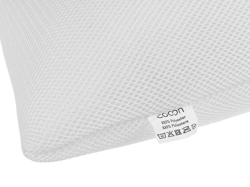 COCON Badekissen 40 x 50 x 15 cm, Grau Badewannenkissen