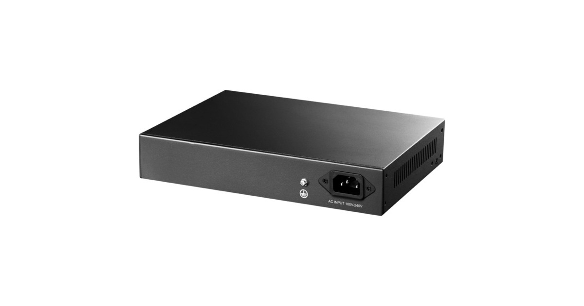 Cudy8-GbE PoE+ Switch with 2 Uplink GbE  (Zwart)
