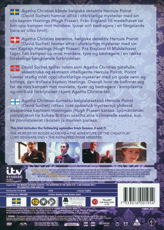 Poirot - Boks 5 - DVD